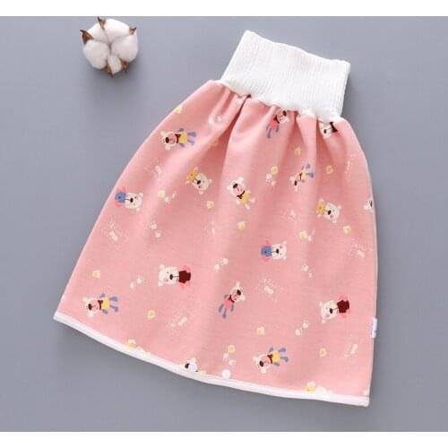 Comfy Childrens Diaper Skirt Shorts 2 in 1 Waterproof Leak-proof Washable Baby Kid Diaper Skirt Pants MC889