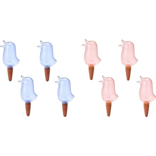 4 Pcs Bird Shape Automatic Self Watering Device Houseplant Pot Plant Waterer Self Watering Globes for Garden