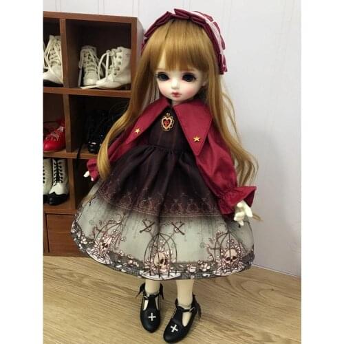 [wamami] Lolita Doll Dress For 1/6 1/4 MSD YOSD BJD Doll Dollfie Outfits