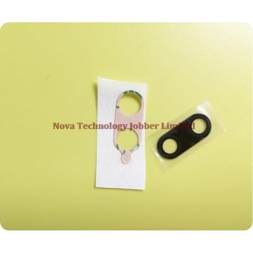 Wyieno 10Pcs/Lote for Huawei Play Camera Glass Lens For Honor Play Back Rear Camera Panel with Glue Phone Parts Tracking