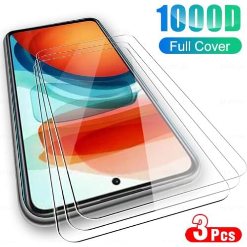 3PCS HD Tempered Glass Case For Poco X3 GT Screen Protector For Xiaomi pocox3 gt Poco X3 Pro X3 NFC M3 Pro 5G F3 Protective Film