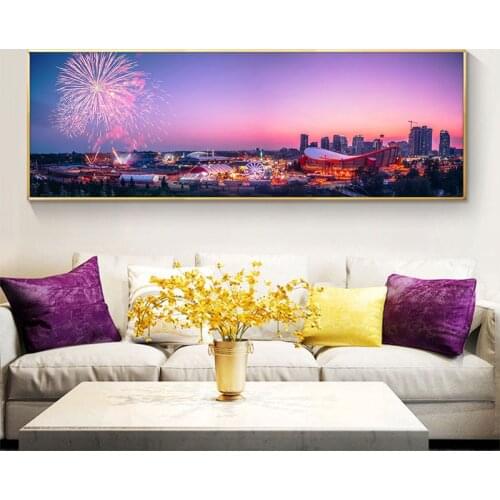 5D Diamond Painting Modern City Night View Diy Diamond Embroidery Mosaic Wall Art Living Room Decoration Christmas GiftZP-4466