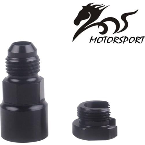 Aluminum LS1 Swap Fuel Rail Inlet Line Fitting Adaptor 3/8 Inch 6AN for LSX LS LS6 5.7 6.0 6.2 Car Accessories