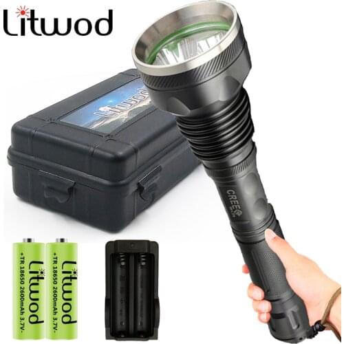 Cree 3pcs XM-L T6 High Quality Led Powerful Flashlight Torch 18650 Battery Aluminum Alloy IPX6 for Outdoor Waterproof Lantern