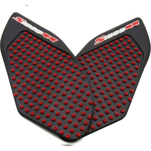 For BMW S1000R S1000RR 2010-2016 2017 2018 Rubber Side Knee Grip Protector Sticker Motorcycle Tank Traction Pad Stickers Moto