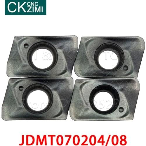 JDMT070204 JDMT070208 ZM2125 JDMT 0702 Carbide inserts milling Inserts tools Indexable milling tool CNC Machine tool metal lathe