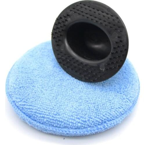 Microfiber Foam Sponge For Car Cleaning Polish Pad Home Auto Accessories
