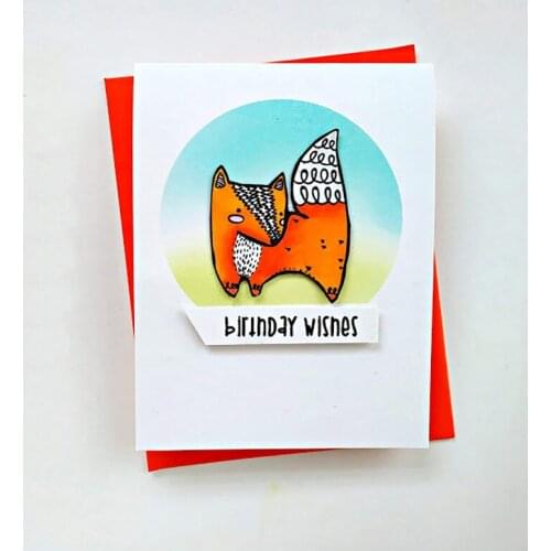 Dream Big, Little Fox 2021 Stamp And Die Set For Diy Scrapbooking Card Making Dies And Stamps Set