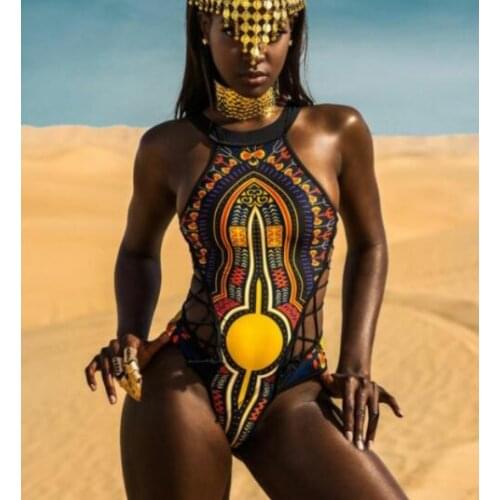 Egypt style dance underwear Clup Dj dance wear Jumpsuit African Bar Stage