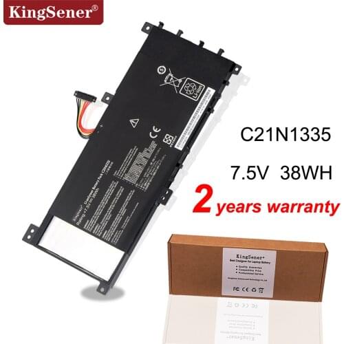 KingSener C21N1335 New Laptop Battery for ASUS VivoBook S451 S451LA S451LB S451LN Series Ultrabook 7.5V 38WH