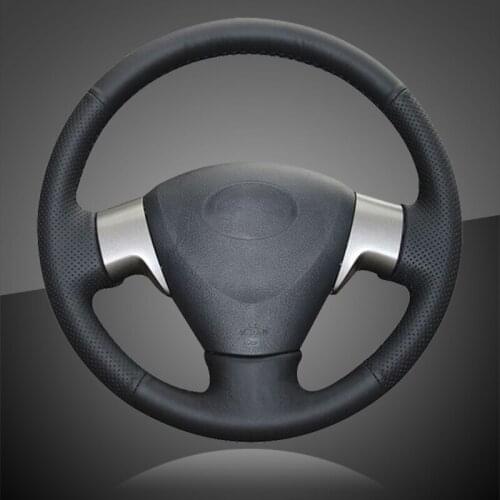 Car Braid On The Steering Wheel Cover for Toyota Corolla 2006-2010 Matrix 2009 Auris 2007-2009 Auris 2007-2010 Old Collora Cover