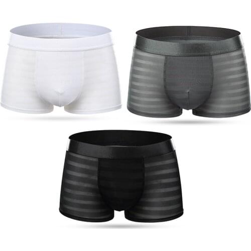 10 PCS-WHOLESALE-Mens Jacquard Boxer Underwear Sexy boxers underwear
