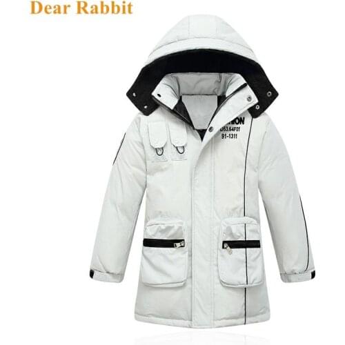New Childrens Warm kids parka Winter Duck Down Jacket Padded Children Clothing Boys Coat Thickening Outerwear clothes snowsuit