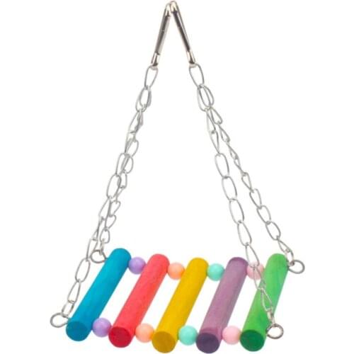Bird Toys Parrot Standing Swing Perch for Budgies Parakeet Cockatiel Parrot Cage Hammock Swing Toy papegaaien speelgoed