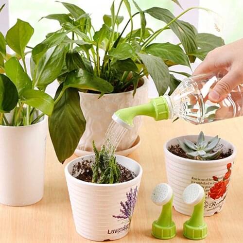 Portable Garden Plant Sprinkler Nozzle Water Spray Bottle Waterer Spout Adapter Device Plant Potted Watering Irrigation Tool