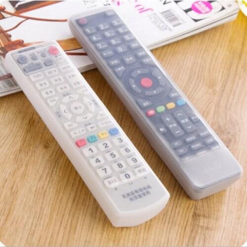 Silicone Clear Tv Remote Control Cover Air Condition Cover Waterproof Portable Multicolor Dust Protect Cover Home