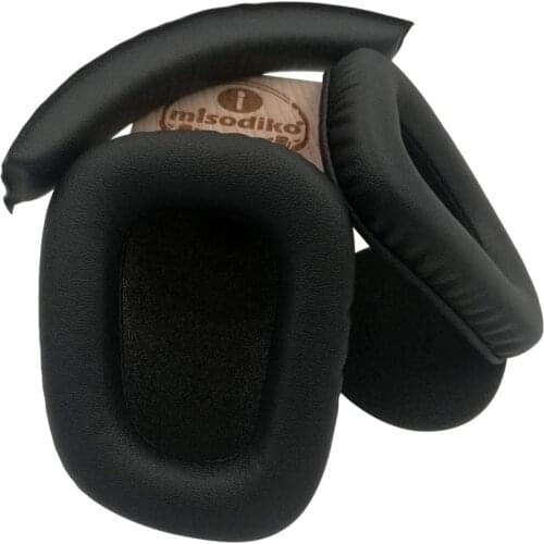 Replacement Ear Cushions and Headband Pads - for Logitech G930 G430 G230 Wired/Wireless Gaming Headset, Headphones Repair Parts