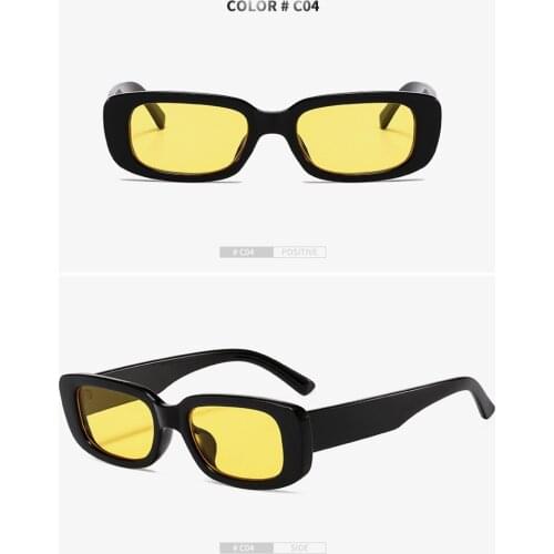 Cycling Sunglasses Unisex US Travel Summer Sun Glasses Vintage Square Rectangle Retro Sunglasses Cycling Equipment