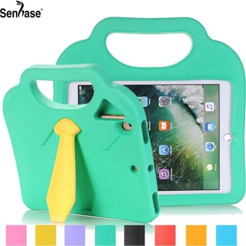 3D Cartoon Clothes Shockproof Kids Safe Portable Handle Stand Cover For Apple iPad 9.7 2017 2018 Air 2 5 6 Pro 9.7 Tablet Case