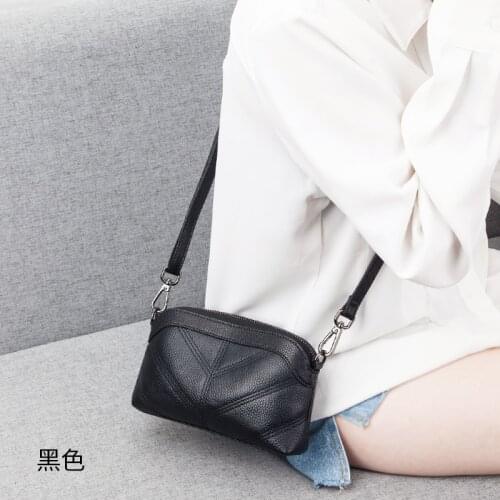 Women Genuine Leather Day Clutches Candy Color Shoulder Bags Womens Fashion Crossbody Bags Small Clutch Bags