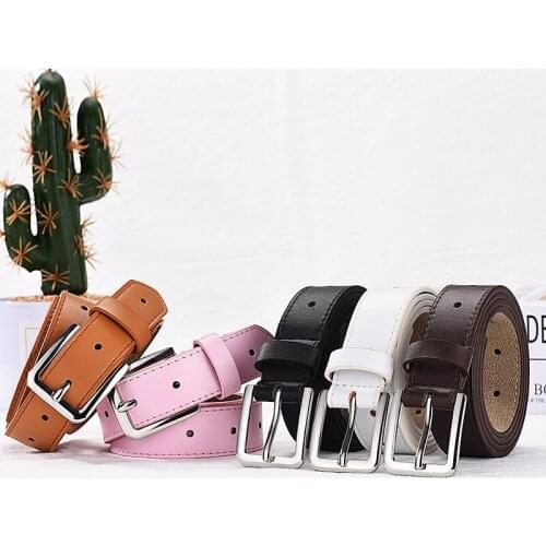 Women Vintage Metal Boho Leather Square Buckle Wide Waist Belt Waistband Men