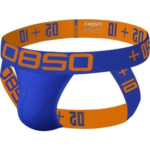 3Pcs/lot Sexy Mens Underwear Jockstraps Cotton Sexy G-strings мужские стринги Men thong cuecas Male Briefs Gay underwear Penis O