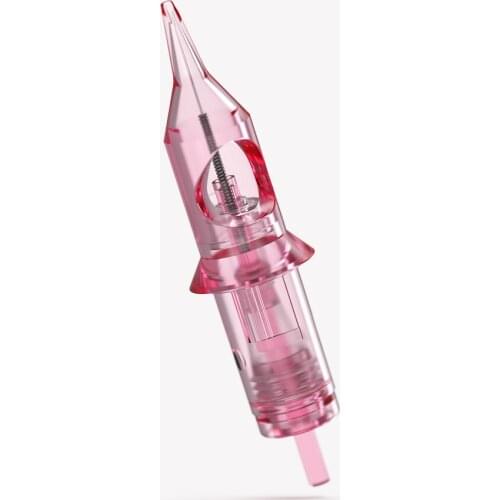 Stigma pink transparent tattoo needle permanent makeup disposable 0.3mm 1/3RL 10pcs/box