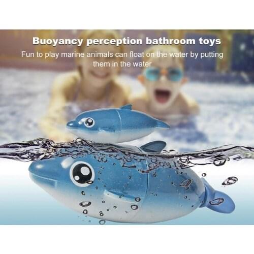 Creative Dolphin Bath Toy Delicate Realistic Smooth Surface Spray Water Shower Bathing Toy for Kids Entertainment