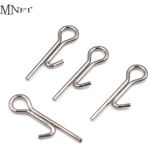 MNFT 100Pcs Fishing Hook Connecting Pins Needle Bait Stinger Spike Lock Assist Soft Lure Fishing Tackle Accessories