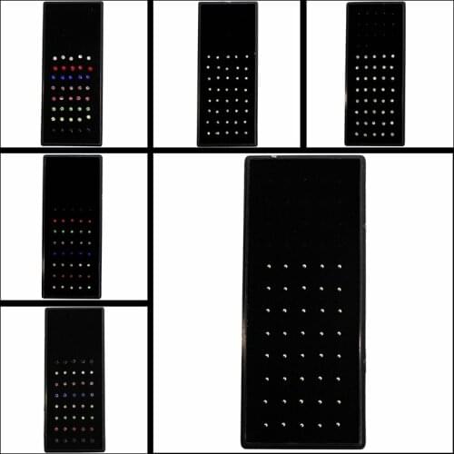 Nose nail, small drill, super flash, cochlear nail, bone nail, womens single, small super flash, with hole, drill, puncture, Mi