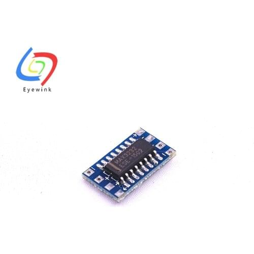 100pcs MCU mini RS232 MAX3232 level to TTL level converter board serial converter board module