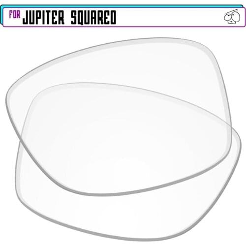 EZReplace Polarized Replacement Lenses for - Oakley Jupiter Squared Sunglasses - HD Clear
