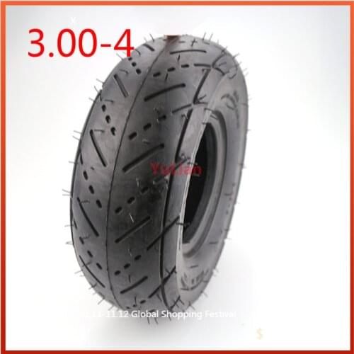 Feishen Disabled Car Wheel Tire 3.00-4 Tire Inner Tube Tire For Gas & Electric Scooter Bike Tricycle Cart Tire