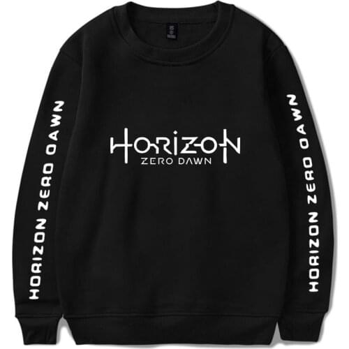 Anime Game Horizon Zero Dawn Sweatshirt O-Neck Women/Men Long Sleeve Streetwear Cosplay Games Fashion Harajuku Clothes Plus Size
