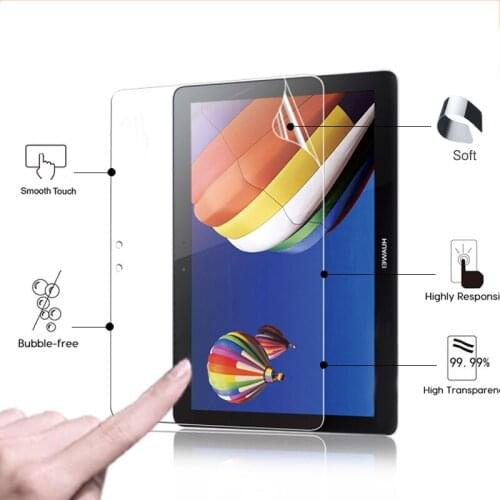 High Clear Glossy screen protector film For Huawei MediaPad 10 Link S10-231U 10.1" tablet ANti-Scratched HD lcd protective films
