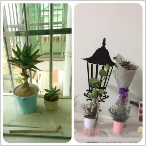 1pcs Mini Flower Pot Metal Bucket Colorful Candy iron paint decorative Buckets Wedding Birthday Party Pails Bag Gift ingenious