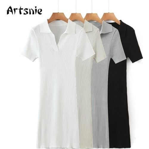 Прямые летние платья Artsnie China At AliExpress