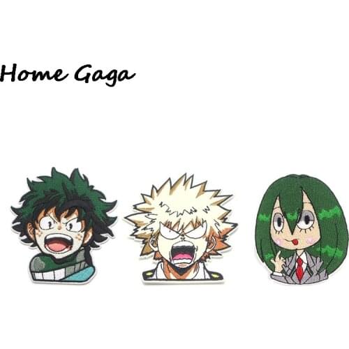 Homegaga hero cartoon DIY applique embroideried patches iron on clothes backpack decorations stickers badge patchwork D2336