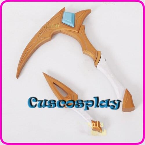 Game LOL KDA Akali Cosplay Costume Props PVC Weapons Accessories Sickle and Dagger Set Halloween Christmas Party Cosplay Prop