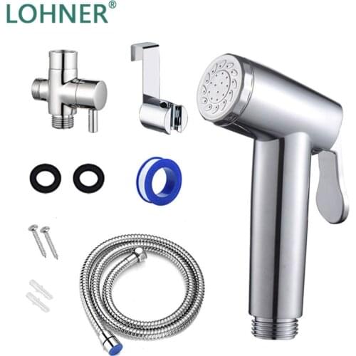 Lohner Bidet Sprayer Anal Washer Dusche Toilet Spray Gun Muslim Shower Anale Douche Pulverizador Manual Faucet Duchas Vaginales