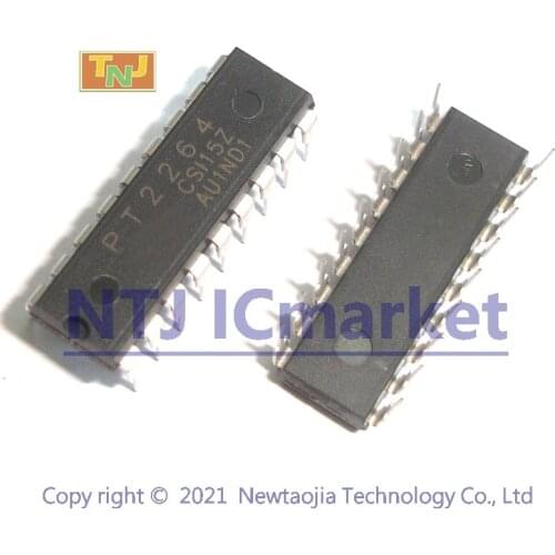 10 PCS PT2264 PT2264-S20 Remote Control Encoder IC CHIP DIP-18 or SOP-20