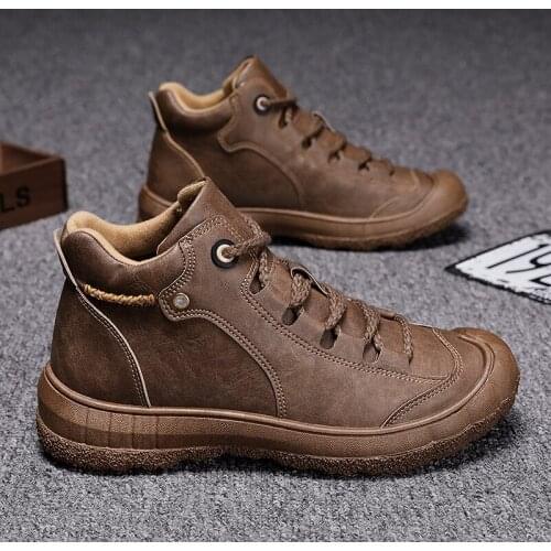Dress boot zapatillas leather Winter cowboy sneakers coturno Sneaker boots home sapato mens para shoes chelsea Casual hombre de