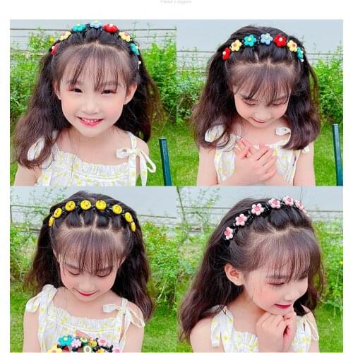 Suit New Girl Cute Cartoon Animal Flower Fruit Hair Band Sweet Hair Accessories Headband Hair Band Fashion Hair Accessories