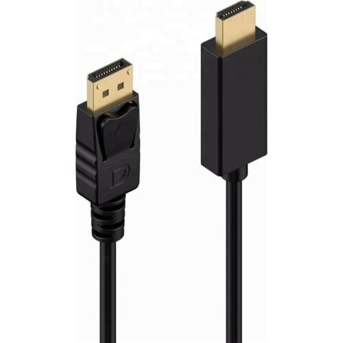 2021 Port To HDMI-compatible Cable Male To Male Adapter Gold-Plated Cord For Lenovo Dell