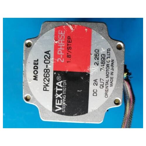 PK268-02A stepper motor , used in good condition . 80% appearance new , good working , free shipping