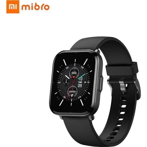 Global Version Mibro Color 1.57inch Smart Watch Men Bluetooth-compatible Sport Fitness Heart Rate Blood Oxygen Pressure Monitor