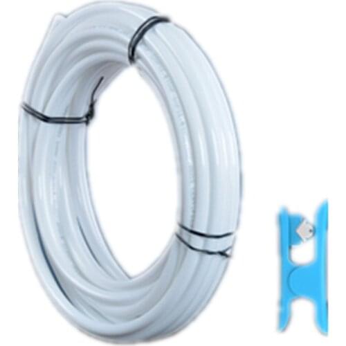 5m water tube 1/4 quick hose Pipe For RO Water Filter System Aquarium PE Reverse Osmosis 1/4 inch +scissors