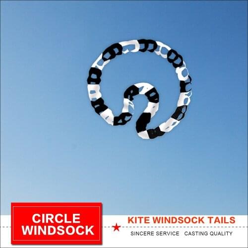 Kite windsock circle spin kites tails outdoor fun toys for audlts for free shipping