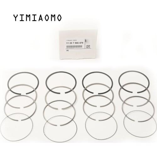 081RS001040N0 1607824580 STD 77MM 4x Piston Rings Set For BMW N12/N14/N16/N18B16A F20 R55 R60 JCW 6A/MT MINI Convertible (R57)