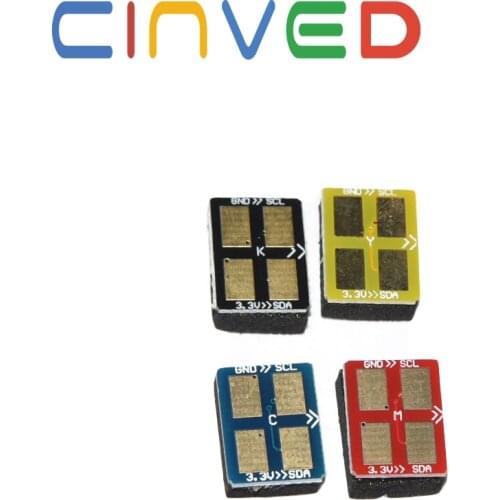 1SetX K300A C300 M300 Y300A Toner Cartridge Chip For Samsung clp-300 clp 300 clp300 CLX-2160 clx2160 3160FN Refill Reset Chips